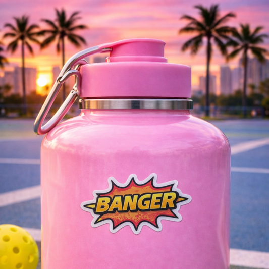 Banger Pickleball Sticker