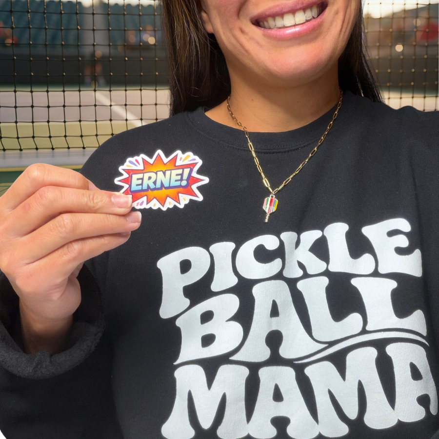 ERNE! Pickleball Sticker